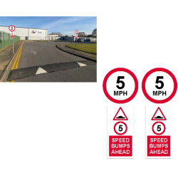 5 MPH sign. Speed sign. External signage. ID 22625 5 MPH sign. Speed sign. External signage. ID 22625