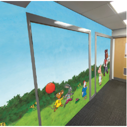 Character walls, English. ID 22406 a Character walls, English. ID 22406 a