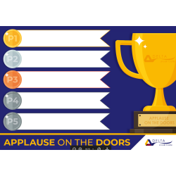 Applause, achievements board, dry wipe. ID ARCHIVE LINCOLN Applause, achievements board, dry wipe. ID ARCHIVE LINCOLN