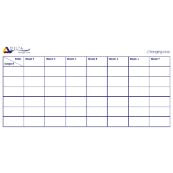 Headteacher board, dry wipe board. ID 22215