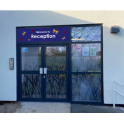 Reception and Nursey signs. Bees, butterflies, lions, tigers and owls. ID 22509 a