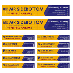 Teacher destination boards. ID 22544